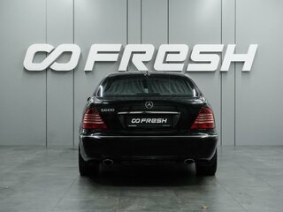 2002 Mercedes-Benz S-Класс 600 Long IV (W220), чёрный, 2279000 рублей, вид 4