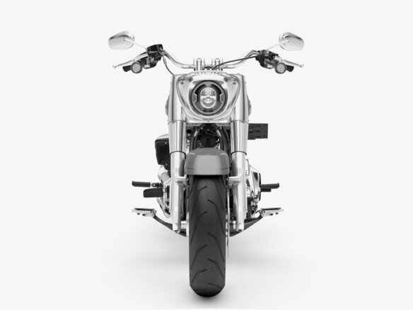 2026 Harley-Davidson Fat Boy, серебристый, 3423362 рублей - вид 7
