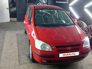 2005 Hyundai Getz I, красный, 400000 рублей, вид 2