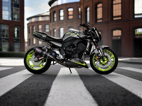 2008 Yamaha FZ1, чёрный, 1200000 рублей, вид 1