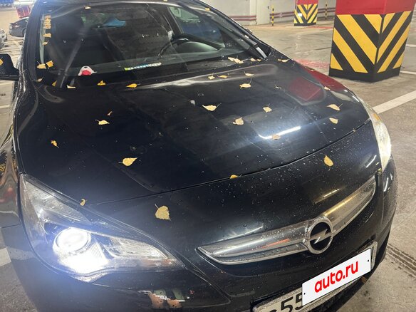 2012 Opel Astra GTC J Рестайлинг, чёрный, 760000 рублей - вид 7