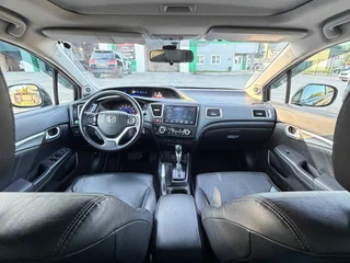 2015 Honda Civic IX Рестайлинг, чёрный, 1070000 рублей, вид 4