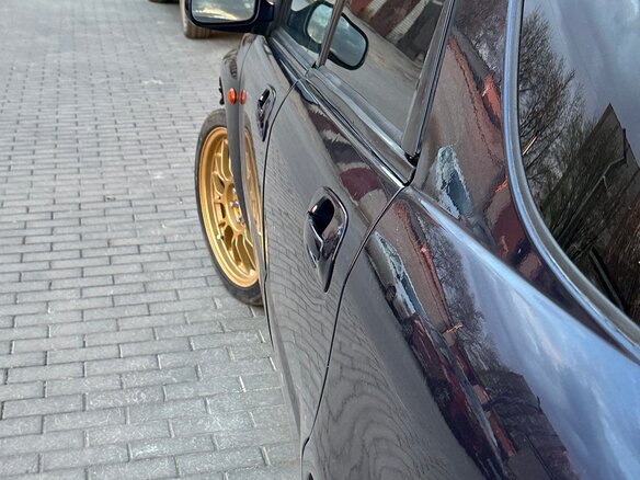 2000 Subaru Impreza WRX II, синий, 890000 рублей - вид 3