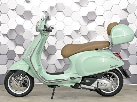2022 Vespa Primavera, зелёный, 438000 рублей, вид 4