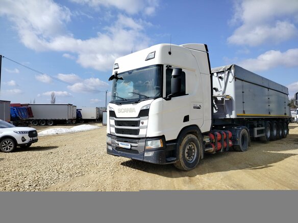 2021 Scania R-Series, белый