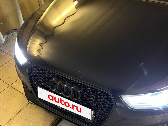 2014 Audi A4 IV (B8) Рестайлинг, чёрный, 1800000 рублей - вид 5