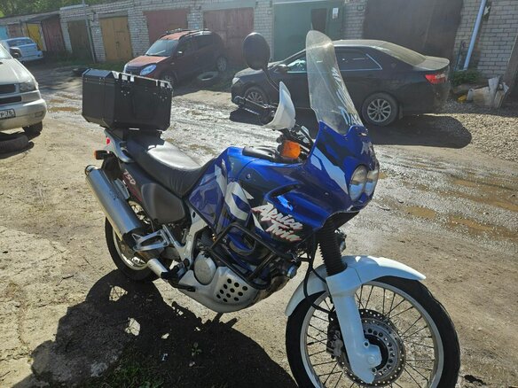 1998 Honda XRV 750 Africa Twin, синий, 500000 рублей - вид 6
