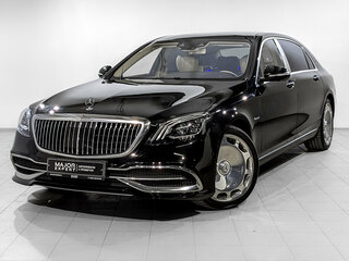 2018 Mercedes-Benz Maybach S-Класс 560 I (X222) Рестайлинг, чёрный, 4750000 рублей, вид 1