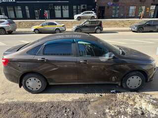 2016 Lada (ВАЗ) Vesta I, коричневый, 570000 рублей, вид 2