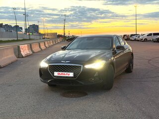 2018 Genesis G70 I, коричневый, 2600000 рублей, вид 1