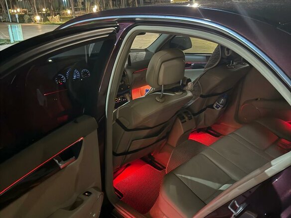 2008 Mercedes-Benz C-Класс 180 Kompressor III (W204), пурпурный, 1050000 рублей - вид 7