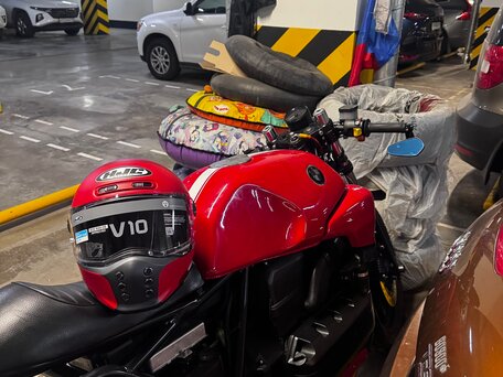 1985 BMW K 100 RS, красный, 650000 рублей, вид 2