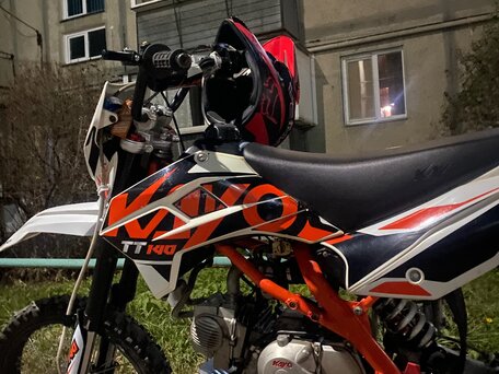 2023 Kayo Basic TT140, красный, 60000 рублей, вид 2