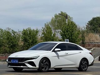 2023 Hyundai Elantra N Line VII (CN7) Рестайлинг, белый, 1340000 рублей, вид 1