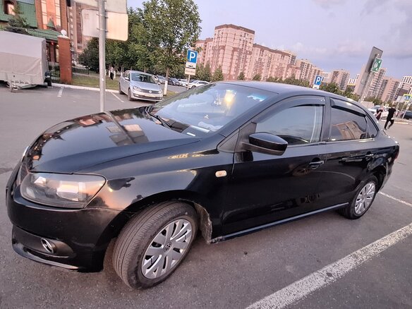 2012 Volkswagen Polo V, чёрный, 520000 рублей - вид 16
