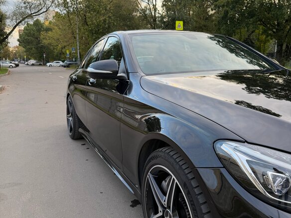 2014 Mercedes-Benz C-Класс 180 IV (W205), чёрный, 2000000 рублей - вид 6