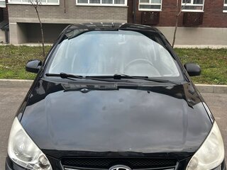 2007 Hyundai Getz I Рестайлинг, чёрный, 560000 рублей, вид 3