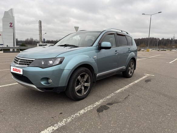 2007 Mitsubishi Outlander II, серый, 850000 рублей - вид 8