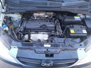 2010 Hyundai Getz I Рестайлинг, серебристый, 450000 рублей, вид 5