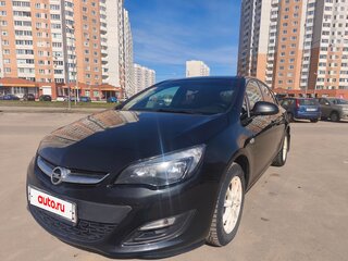 2013 Opel Astra J Рестайлинг, чёрный, 685000 рублей, вид 2