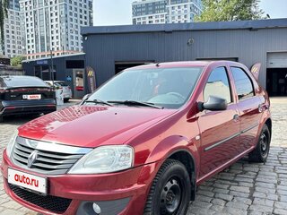 2012 Renault Logan I Рестайлинг, красный, 380000 рублей, вид 1