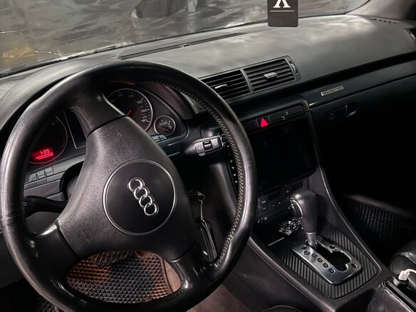 2004 Audi A4 II (B6), чёрный, 450000 рублей - вид 9