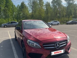 2016 Mercedes-Benz C-Класс 200 IV (W205), красный, 2000000 рублей, вид 2