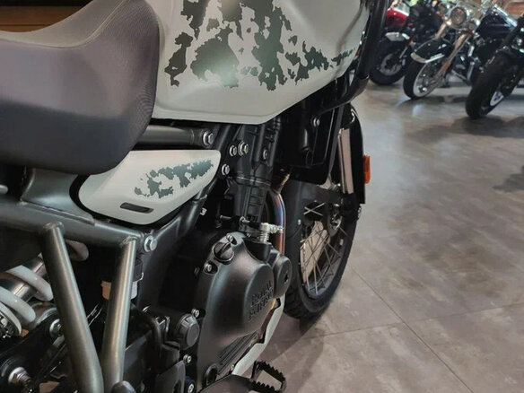 2024 Royal Enfield Himalayan, белый - вид 8