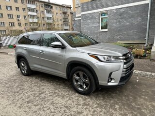 2017 Toyota Highlander III (XU50) Рестайлинг, серый, 3250000 рублей, вид 2