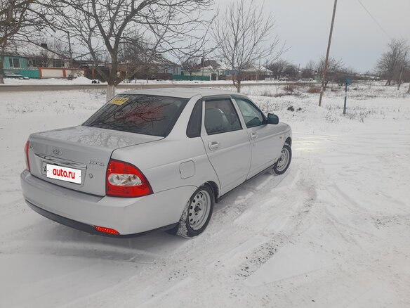 2011 Lada (ВАЗ) Priora I, серебристый, 375000 рублей - вид 8