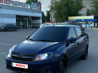 2012 Lada (ВАЗ) Granta I, синий, 290000 рублей, вид 3