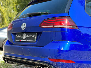 2018 Volkswagen Golf R VII Рестайлинг, синий, 3500000 рублей, вид 3