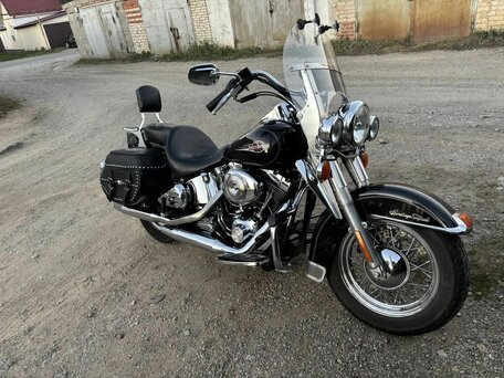 2005 Harley-Davidson Heritage Classic, чёрный, 880000 рублей, вид 3
