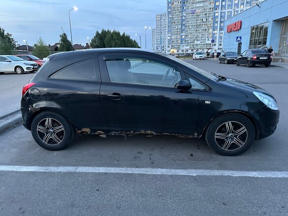 2008 Opel Corsa D, чёрный, 200000 рублей - вид 2