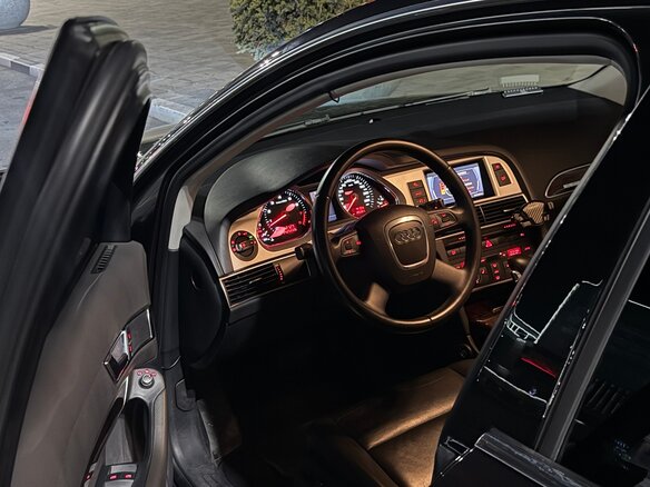 2008 Audi A6 allroad II (C6) Рестайлинг, чёрный, 1220000 рублей - вид 12