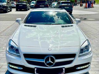 2014 Mercedes-Benz SLK-Класс 200 III (R172), белый, 3100000 рублей, вид 2