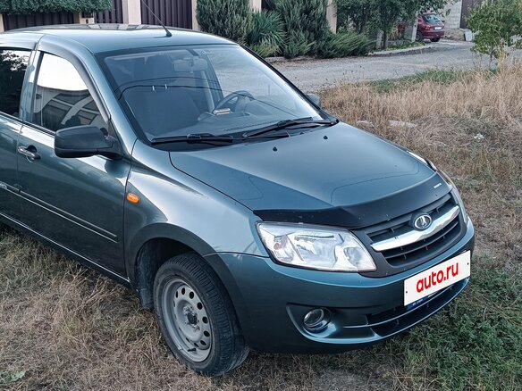 2014 Lada (ВАЗ) Granta I, серый, 550000 рублей - вид 1