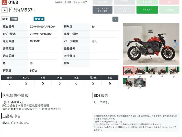 2023 Ducati Monster 937, красный, 899000 рублей - вид 10