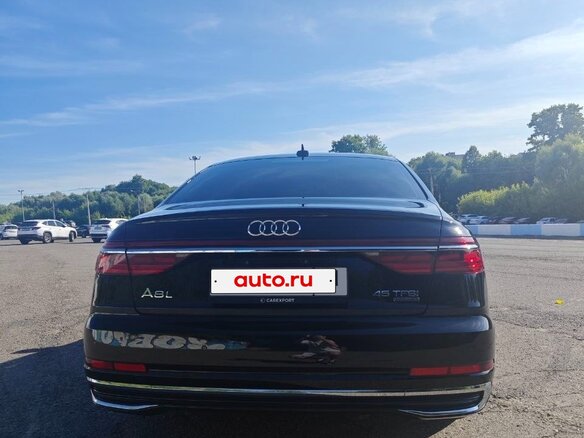 2023 Audi A8 Long 45 TFSI IV (D5) Рестайлинг, чёрный, 8500000 рублей - вид 2