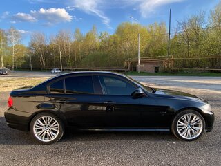 2008 BMW 3 серии 320i V (E90/E91/E92/E93) Рестайлинг, чёрный, 1050000 рублей, вид 4