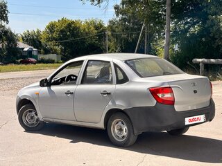2013 Lada (ВАЗ) Granta I, серебристый, 215000 рублей, вид 4