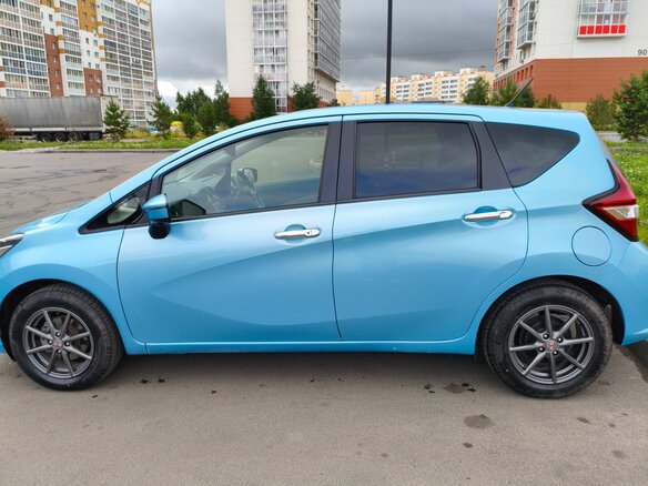 2018 Nissan Note II Рестайлинг, голубой, 820000 рублей - вид 5