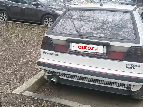 1985 Volkswagen Golf II, белый, 350000 рублей - вид 8