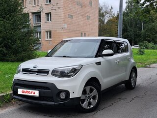 2018 Kia Soul II Рестайлинг, белый, 1570000 рублей, вид 1