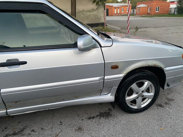 2007 Lada (ВАЗ) 2114, серебристый, 120000 рублей - вид 6