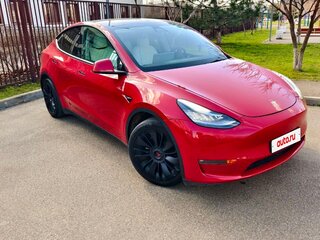 2021 Tesla Model Y Long Range Dual Motor I, красный, 4250000 рублей, вид 4