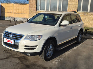 2008 Volkswagen Touareg I Рестайлинг, белый, 1100000 рублей, вид 2