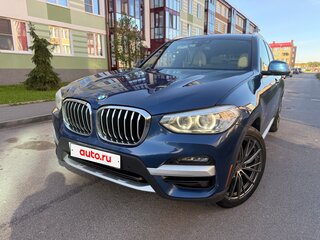 2020 BMW X3 30i xDrive III (G01), синий, 3700000 рублей, вид 4