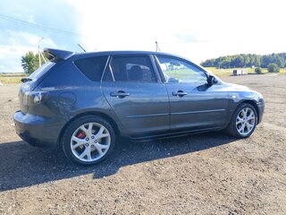 2008 Mazda 3 I (BK) Рестайлинг, серый, 555555 рублей, вид 4