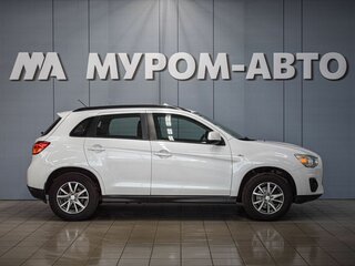 2014 Mitsubishi ASX I Рестайлинг, белый, 1130000 рублей, вид 5